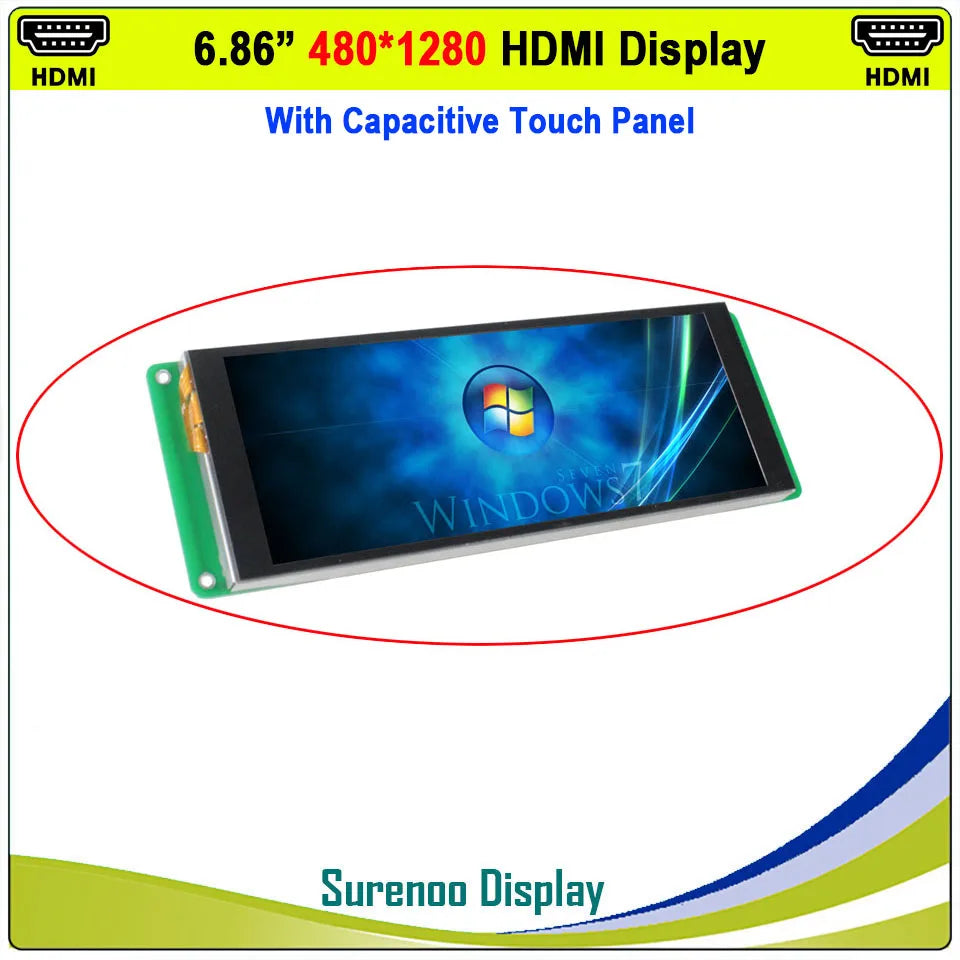 Pantalla Táctil 6.86" IPS 480x1280 – Pantalla Secundaria PC - imagen 4