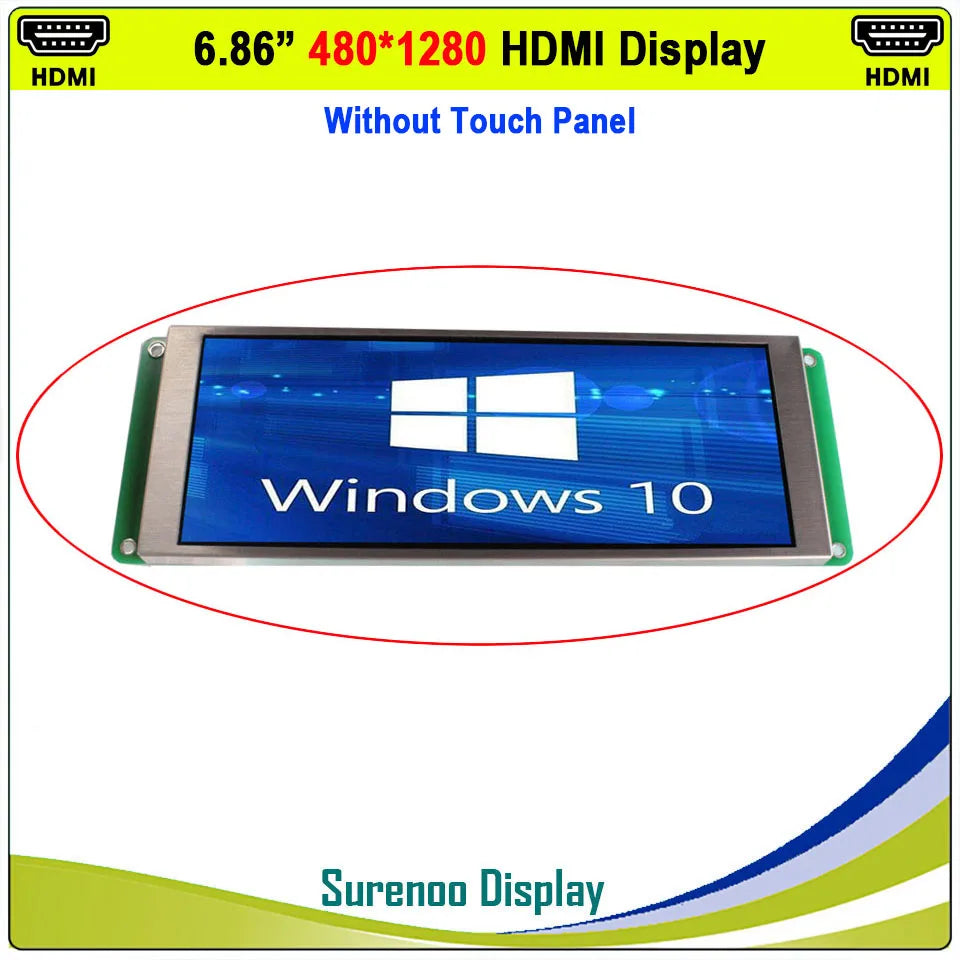 Pantalla Táctil 6.86" IPS 480x1280 – Pantalla Secundaria PC - imagen 5