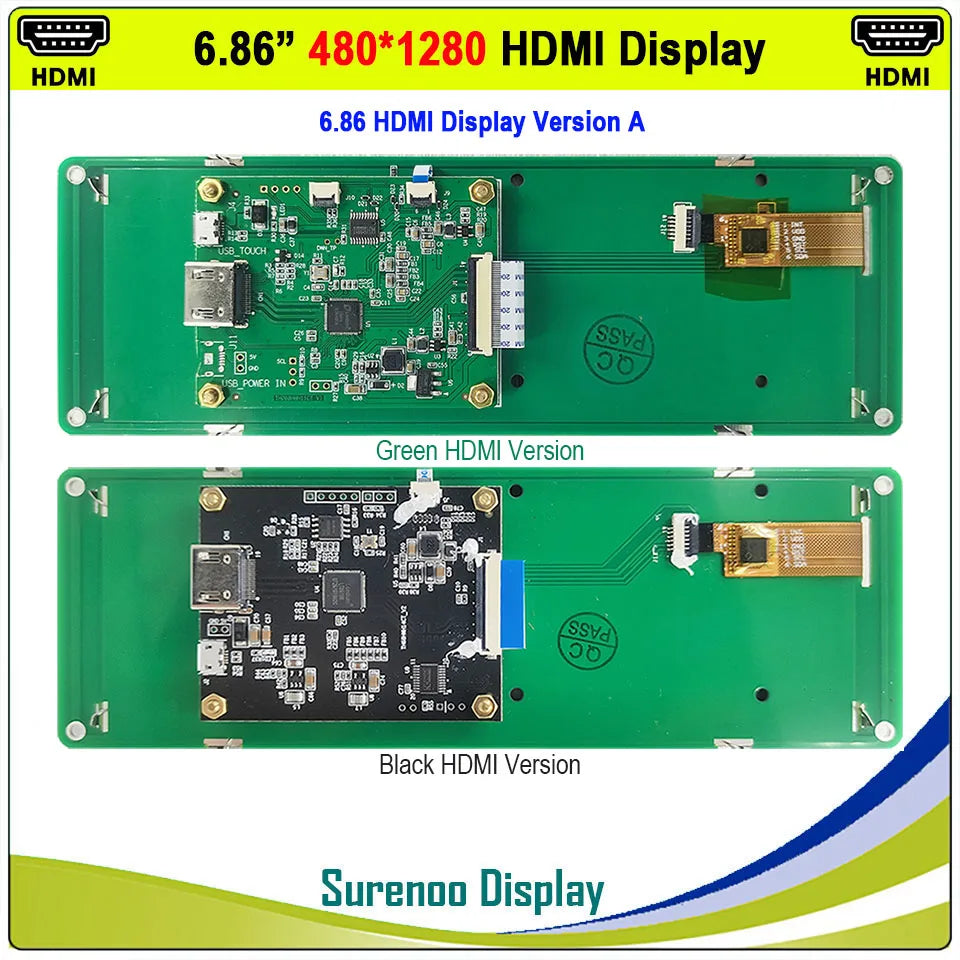 Pantalla Táctil 6.86" IPS 480x1280 – Pantalla Secundaria PC - imagen 6