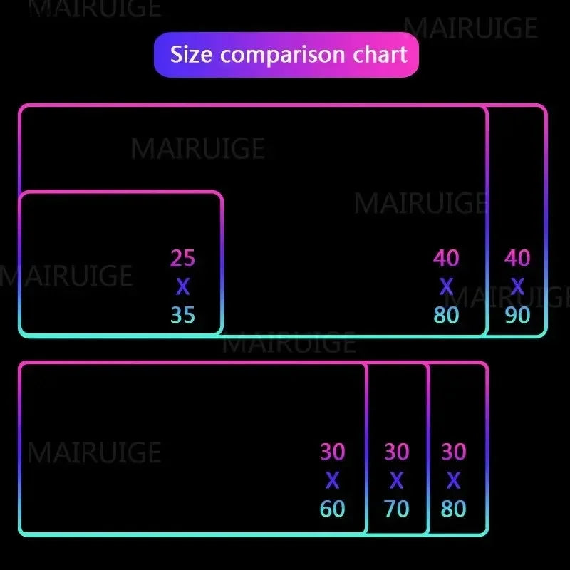 Alfombrilla XXL RGB Cyber Desk – 3D Geometry - imagen 6