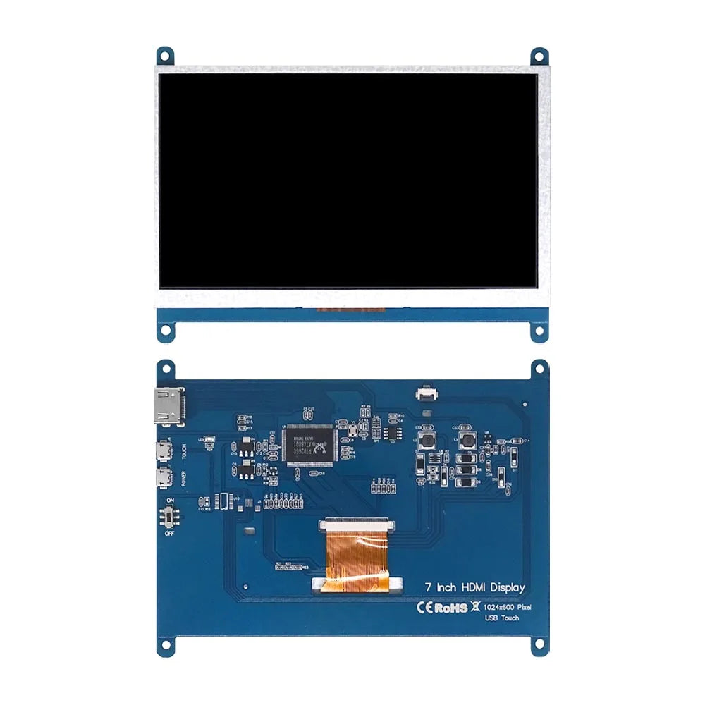 Pantalla Táctil 7" IPS 1024x600 – Pantalla Secundaria PC - imagen 3
