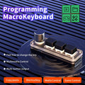 Macropad RGB 3 Teclas + Rueda – Teclado de Atajos - imagen 1