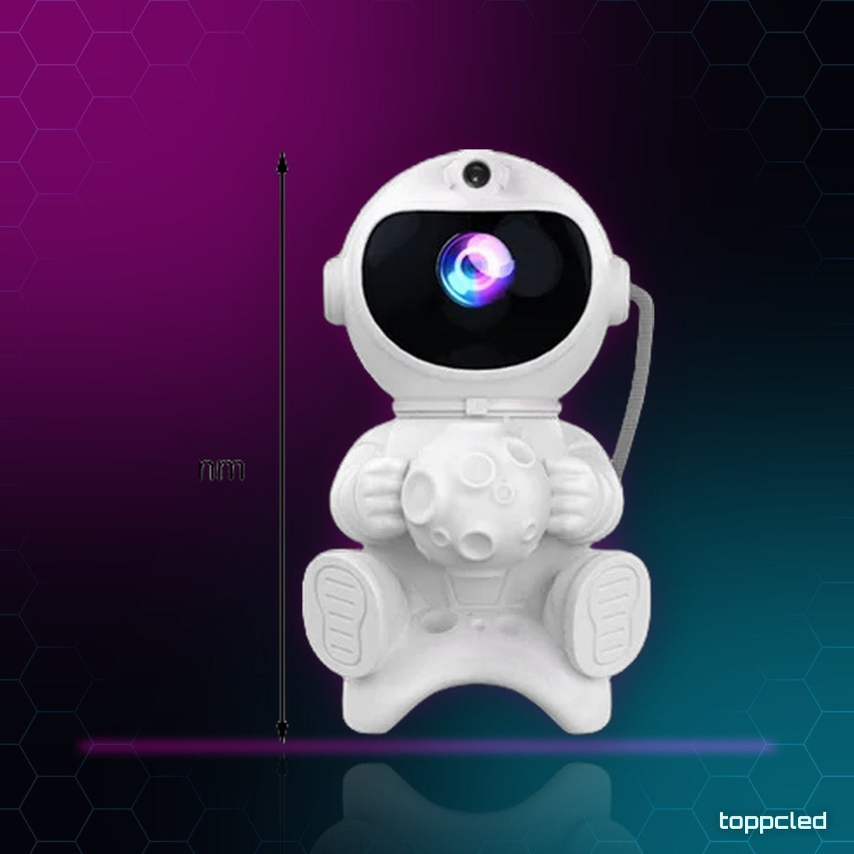 Astronauta Proyector Galaxia LED – Estrellas y Bluetooth