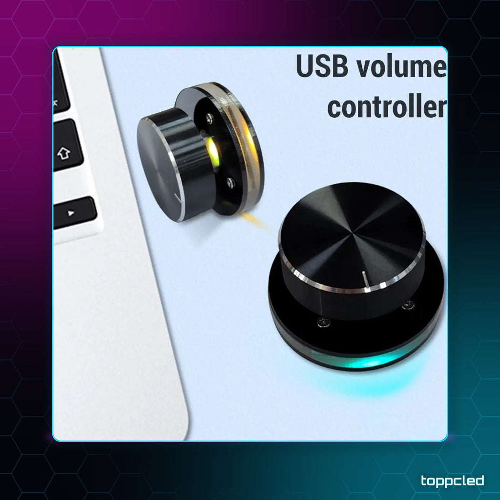 Knob Control Volumen USB RGB – Multimedia PC