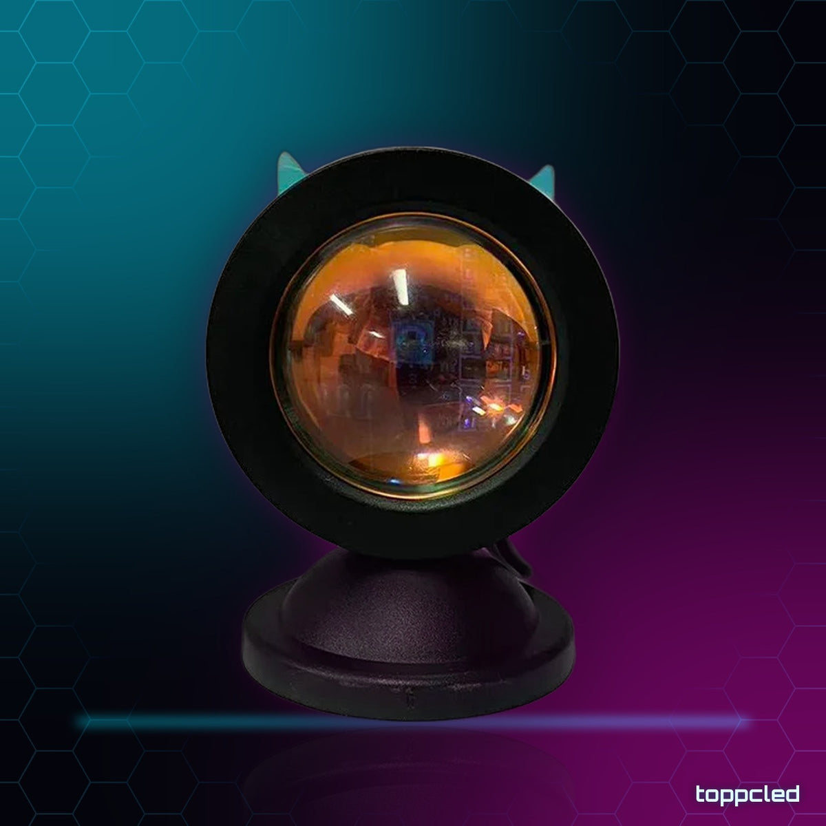 Lámpara Proyector Sunset RGB 16 Colores – Ambiente Desk
