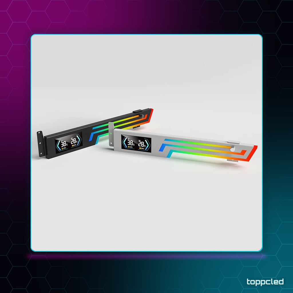 Soporte GPU ARGB Ajustable – Anti-Sag con Sync 5V